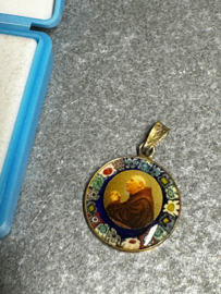 Devotiemedaille Pater Pio, 2 cM