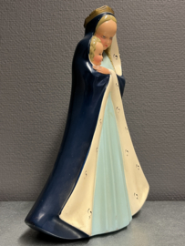 Heiligenbeeld Maria met kind, 1950,  31 CM (2)