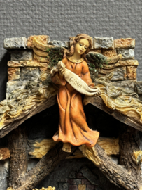 Kerststal met 10 vaste figuren