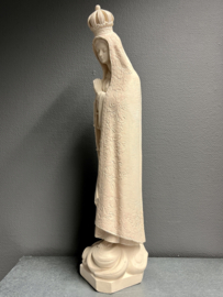 Heiligenbeeld Maria OLV  van Fatima, 64 cm, gips (3)
