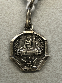 Devotiemedaille Heilig Bloed van Brugge, 1.5 cm