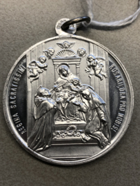 Devotiemedaille Heilige Dominicus, 4.5 cm