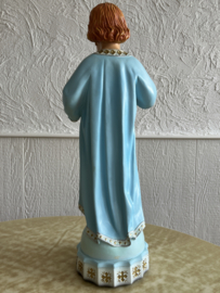 Kindje Jezus, resin, blauw