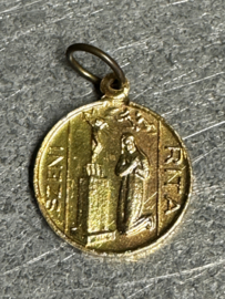 Devotiemedaille Rita van Casscia, 1.5 CM