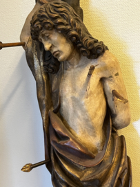 Sebastiaan, terracotta, 90 cm, 19e eeuw