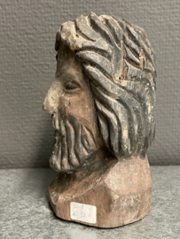 Heiligenbeeld Jezus, houtsnijwerk Duits, 14 cm (2)