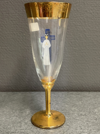 Wijn glas, herinnering Heilige Communie, 18 cm (8)