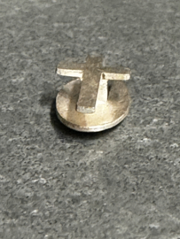 Pin kruis metaal, 1.2 CM