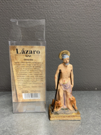Heiligenbeeld Lazarus, resin, 10 cm (4)