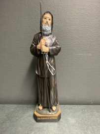 Heilige Franciscus van Paola beelden en plaquettes