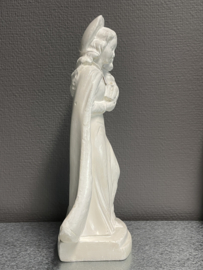Heiligenbeeld Maria met kind, gips, 32 cm (1)