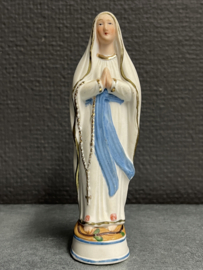 Heiligenbeeld Maria, porselein, 12 cm, 1900, (4)