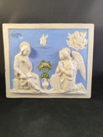 Della Robia. Aankondiging van de Engel, 20x17cm (12)
