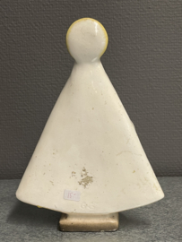 Mantel Maria, porselein, 20 cm, 1930, neus beschadigd (8)