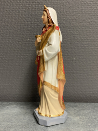 Heiligenbeeld Lucia van Syracuse 19 cm, resin (2)