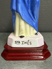 Heiligenbeeld Agnes van Rome