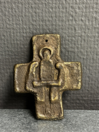 Kruis ,gietijzer 8x6.5 CM