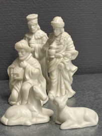 Kerstgroep, porselein, 11 delen 10 cm (9)