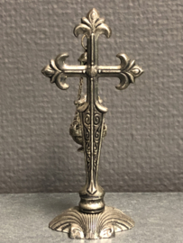 Santiago de Compostella kruis met wierookbrander, 10 cm, Tin (5)