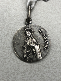 Devotiemedaille Agatha, 1.5 cm