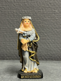 Heiligenbeeld Maria OLV 7 Smarten (vuistbeeld), 7.5 cm, resin (3)