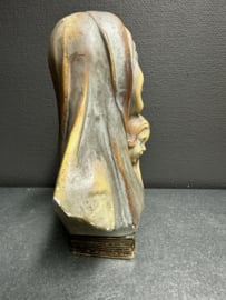 Heiligenbeeld (buste) Maria met kind