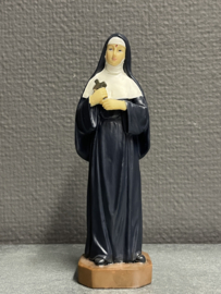 Heiligenbeeld Rita van Cascia,  15 cm resin (10)
