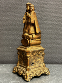 Maria van Kevelaer met Kind – bronzen devotiebeeld ca. 1900