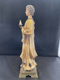 Vincentius van Zaragoza, 26 cm, resin. (5)