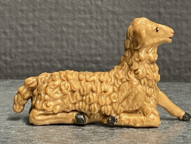 Schapen voor kerststal, resin, 45 cm, bruin staand (D)