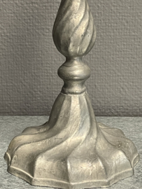 Kandelaar, Tin, 25 cm (8)