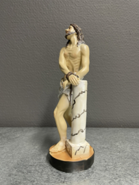 Heiligenbeeld gezeling van Jezus, resin, 20 cm (3)