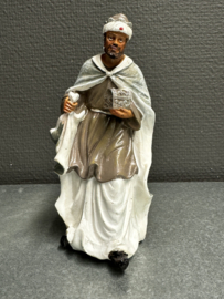Kerstgroep 11 delig, max hoogte 15.5 CM, resin