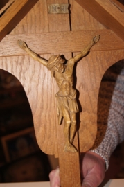 Crucifix Eikenhout, Duits 41 cm, corpus 15 cm (10)