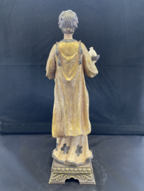 Vincentius van Zaragoza, 26 cm, resin. (5)