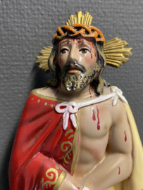 Christus op de koude steen, 30 cm, Malta, (2) (beschadigd)