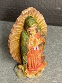 Beeld Heilige Maria OLV Guadeloupe 7.5 cm, resin (10)