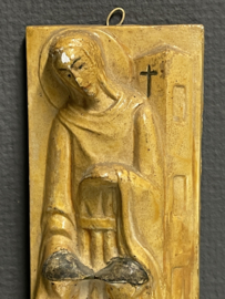 Barbara van Nicomedië, plaquette, 23 x 8,5 cm (10)