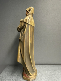 Heiligenbeeld Maria van Klopas, gips, 51 cm (7)