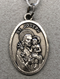 Devotiemedaille Jozef  met Kind, 2 cm