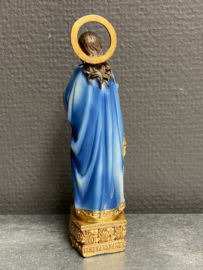 Heiligenbeeld Lucia van Syracuse, 14cm, resin, (3)