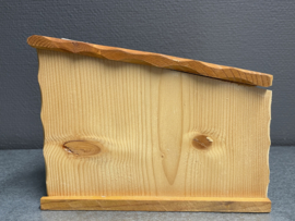 Kerststal, hout, 20x20x15 cm (11)