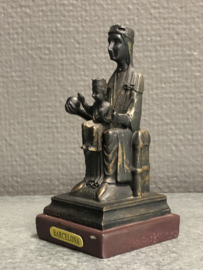 Heiligenbeeld Maria OLV van Montserrat, kunsstof, 11 cm (5)
