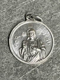 Devotiemedaille Maria Onze lieve vrouw van Carmel, 2 CM