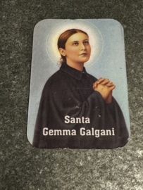 Koelkastmagneet  heilige Gemma Galgani 6.5x4.5 CM