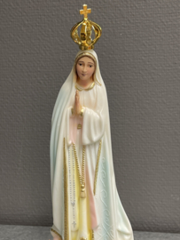 Heiligenbeeld Maria OLV van Fatima, resin, 26 cm (2)