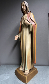 Jezus Heilig Hart, gips, St. Jos Venlo, 67 cm ca. 1900 (G)