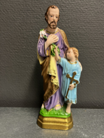 Heiligenbeeld Jozef met kind