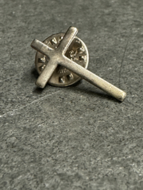 Pin kruis metaal, 2 CM