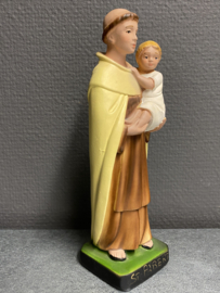 Heiligenbeeld Albertus van Trapani, 20 cm gips (3)